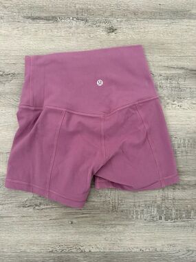 lululemon athletica Plum Rose High-Rise Bike Shorts